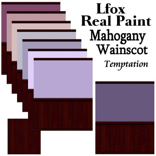 lfox Mahogany Wainscot - Temptation
