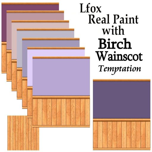 lfox Birch Wainscot - Temptation
