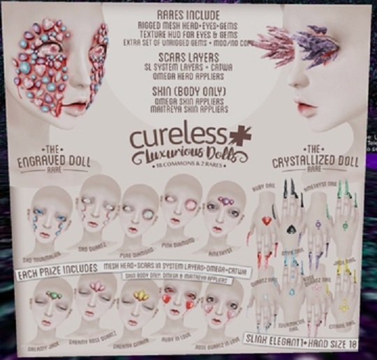 CURELESS[+] Luxurious Dolls / Jade Nails