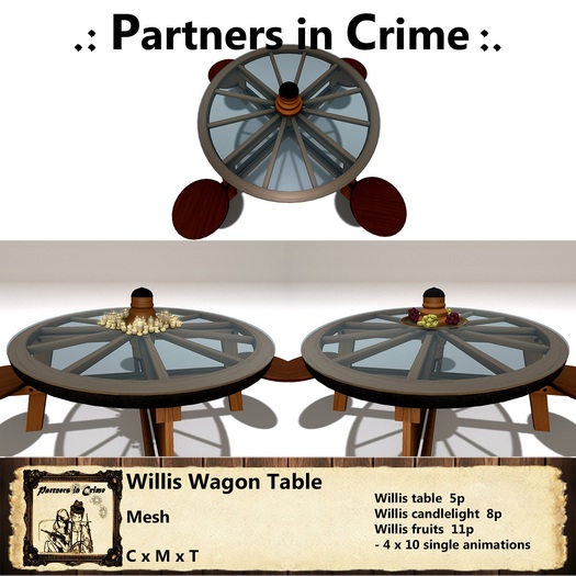 Willis Wagon Table