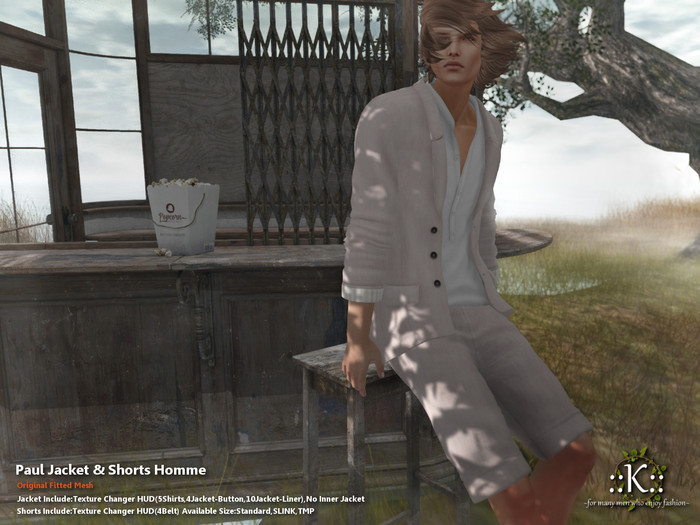 ::K:: Paul Jacket Homme Navy