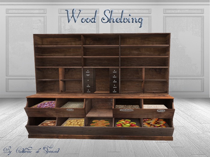 *CdT* Wood Shelving