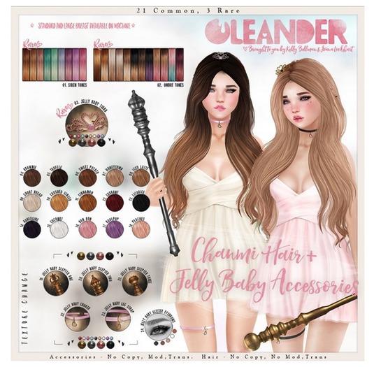 2. !Oleander ~ Chanmi. Ombre Tones RARE