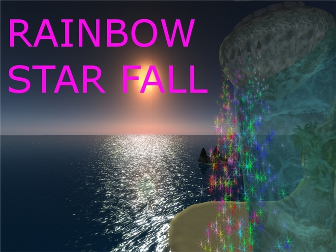 rainbow star fall