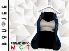 Boujee + Tumblrrr Parka Jacket (BLUE)