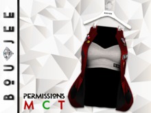 Boujee + Tumblrrr Parka Jacket (RED)