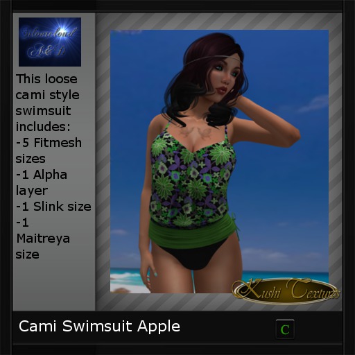 Cami swimsuit Apple