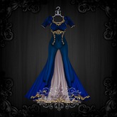 [CC Co.] Rowena - Gown - Azure Sapphire
