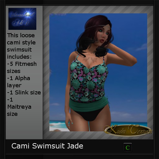 Cami swimsuit Jade