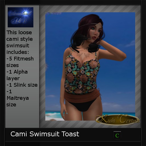 Cami swimsuit Toast
