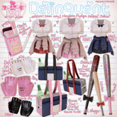 .tsg. Delinquent - BadGal Gloves Black
