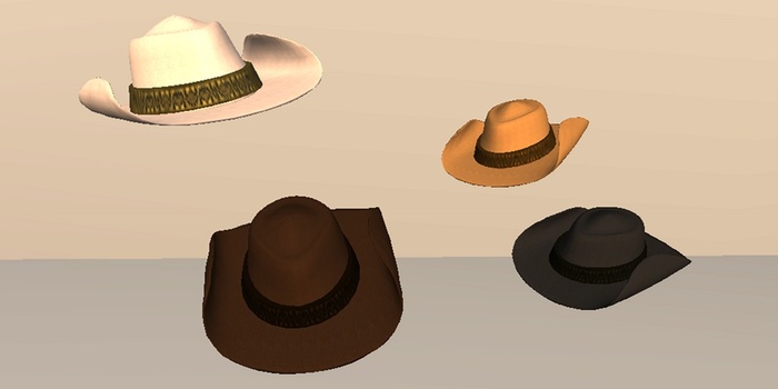 Thadovian LTD  Cowboy Hats  (Sculpted) - All Color Pack
