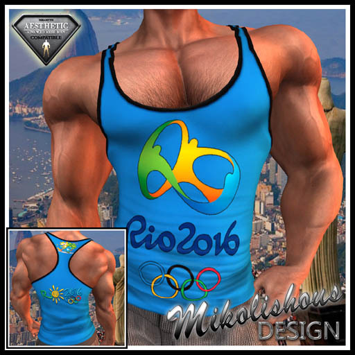 *Mikolishous Designs*  Rio 2016 - blue