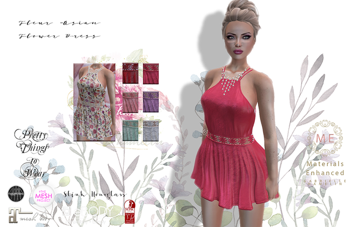 .::Pretty Things::. Asian Silk Brocade Dress