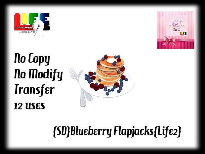 {SD}Blueberry Flapjacks{Life2}