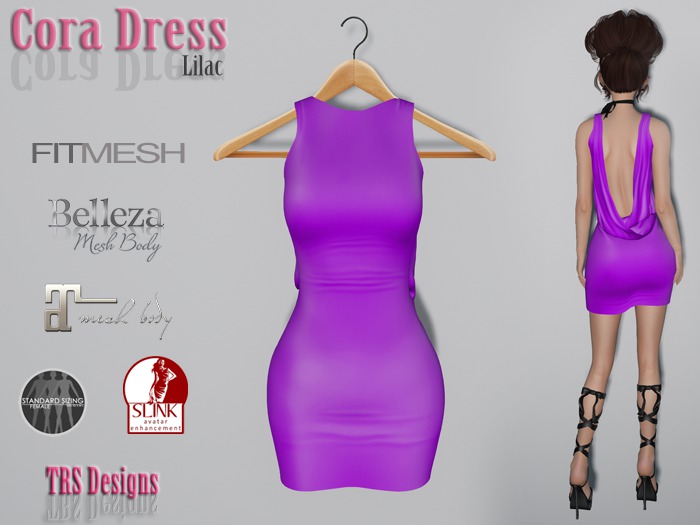 Cora Dress Lilac