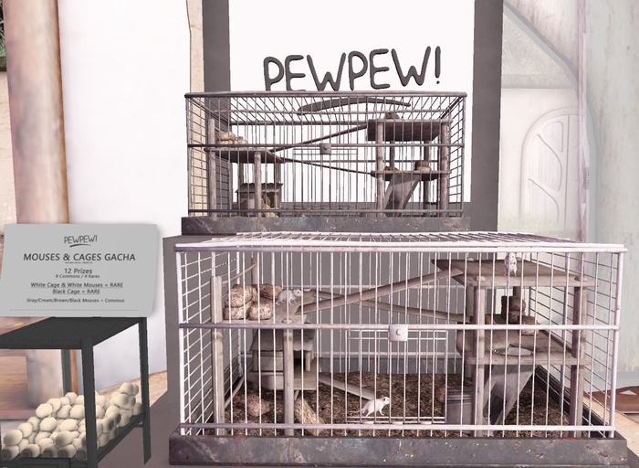 Pewpew! Brown Mouse "Standing" (animated)