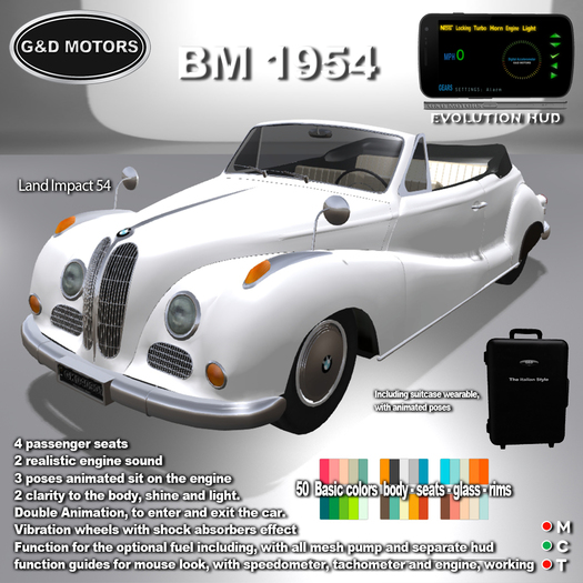 G&D MOTORS BM 1954