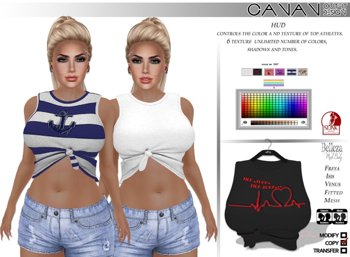 ❀CANAN - Mesh Top 'CCC'❀