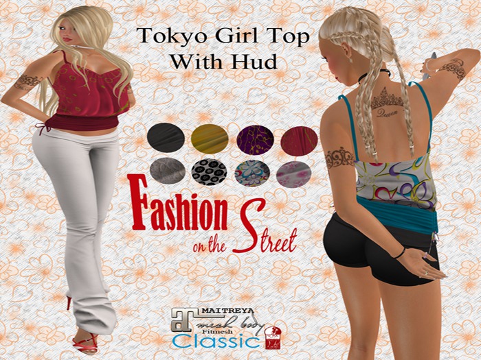 Tokyo Girl Top With Hud