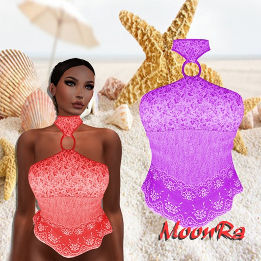 MoonRa Pink Romantic Top