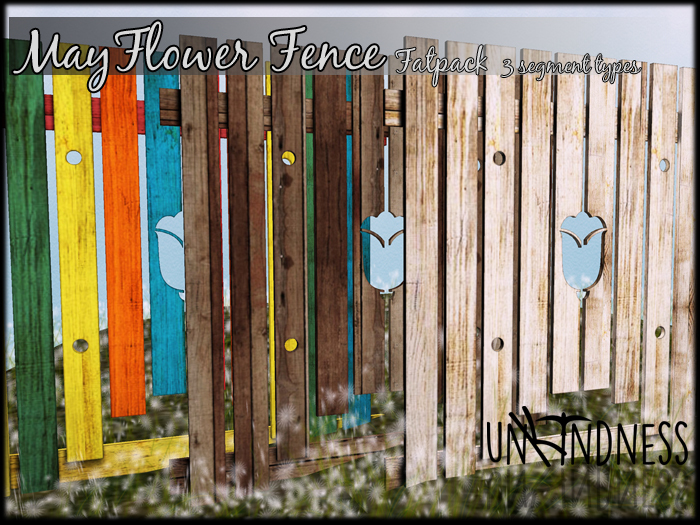 uk - May Flower Fence Full Set