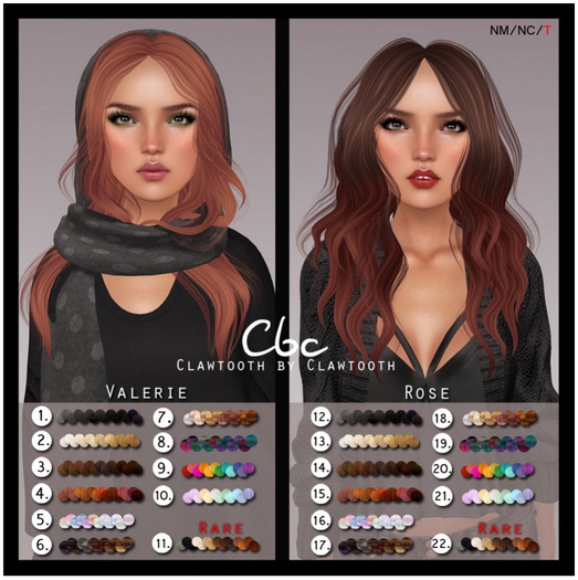 Clawtooth: Rose (22: Essentials Pack) RARE