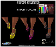 COUCOU MAITREYA STILETTOS