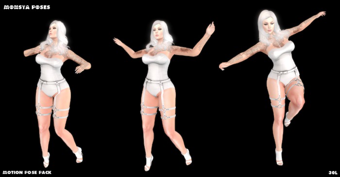::Monsta Poses:: Motion Pose Pack