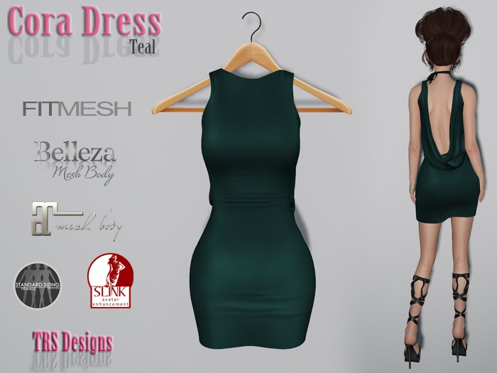 Cora Dress Teal