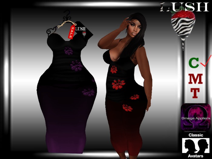 **LUSH**Flower maxi 2 p