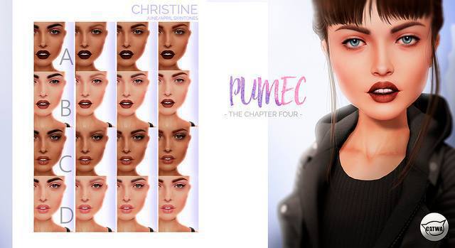 .:[PUMEC] :. - .: Christine -  June Freckles - CATWA RARE