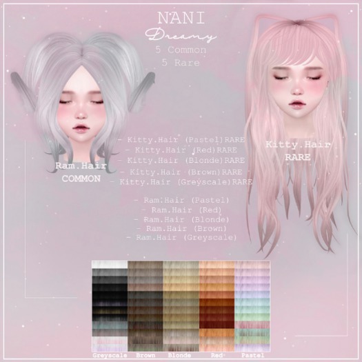 [NANI] Ram.Hair (Red)