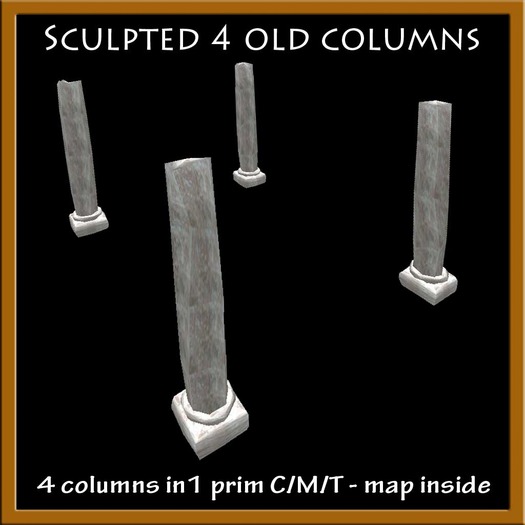 Myl Sculpted 4 columns - Full Perms
