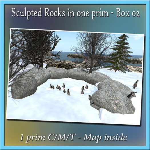 Myl Sculpted Rocks 02 - Full perms