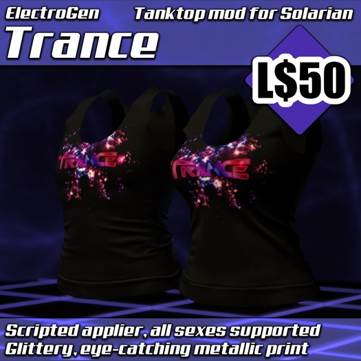 :Frio's: ElectroGen Tanktop (Trance) for BG Solarian