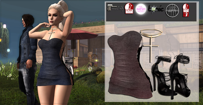 :ESSENCE: ASHLEY OUTFIT DIRTY RED