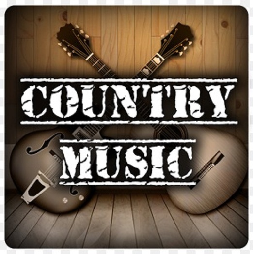 Country Music - Guitars Poster