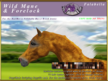 *E* RealHorse Wild Mane Set [BOXED] RH Falabella