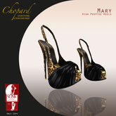*Chopard Couture* Mary High Peeptoe Heels (Slink High)