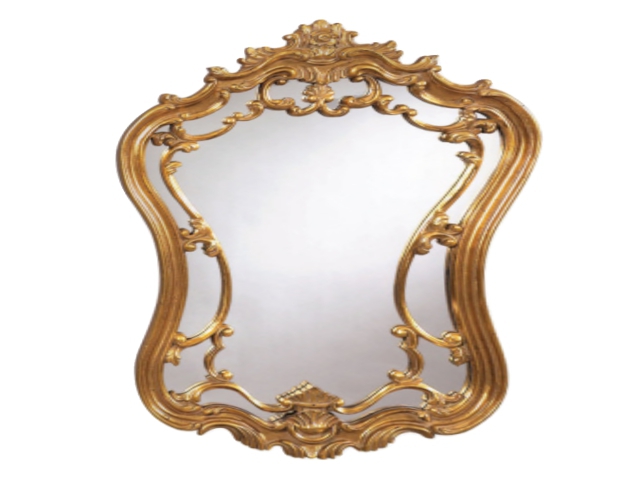 Ornate Victorian Mirror Texture