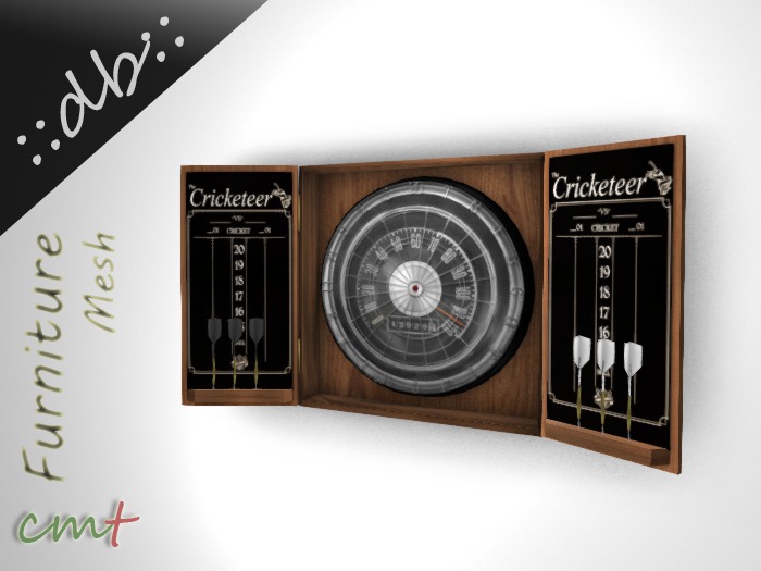 ::db:: Classic Muscle Car Speedometer Dartboard with Darts