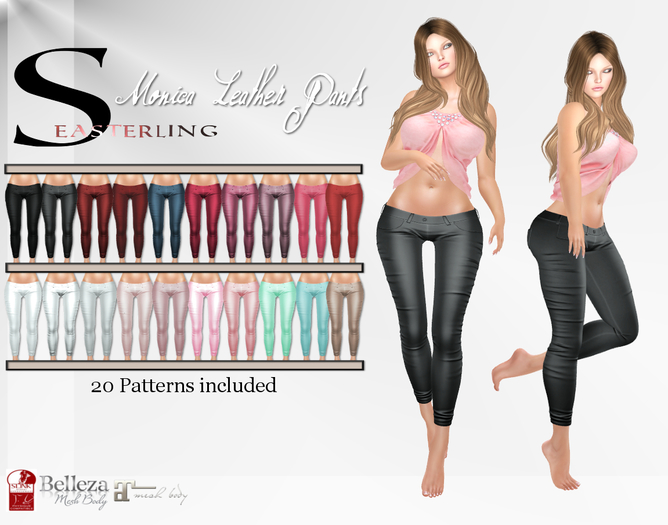 [EASTERLiNG] Monica Leather Pants -DEMO-