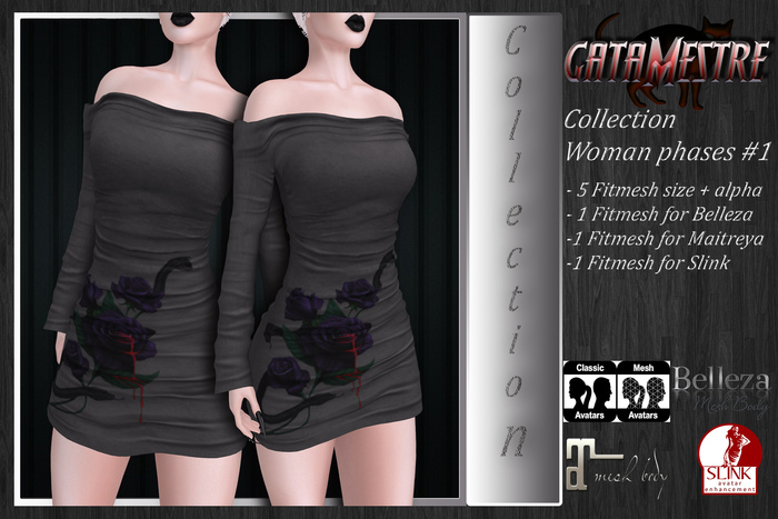::GATAMESTRE:: Fitmesh - Collection woman phases #1