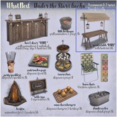 {what next} Garden Table (boxed) RARE