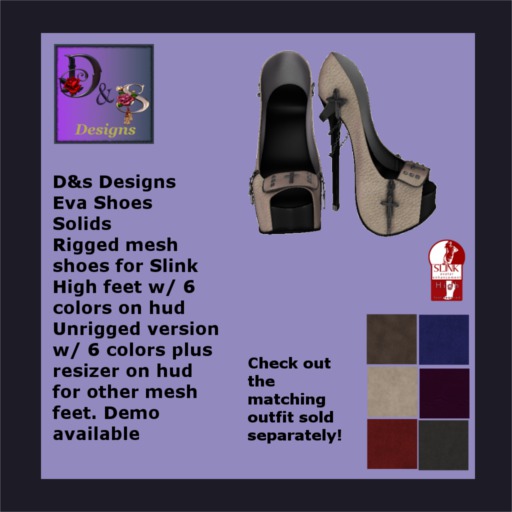 D&s Designs - Eva Shoes Solids bag