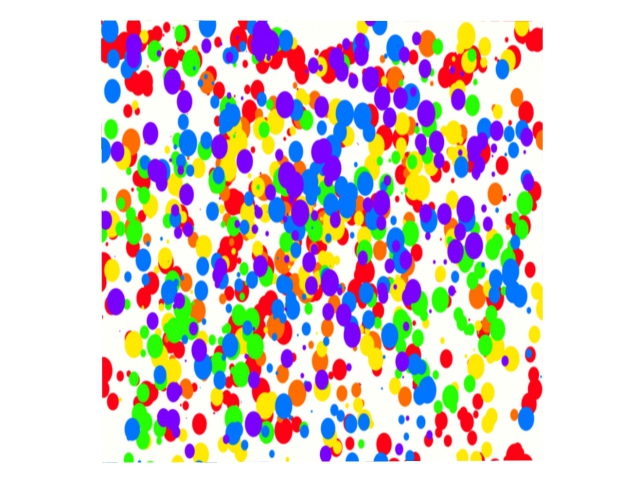 Rainbow Dots Texture