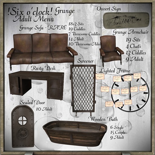 !six o'clock! ouvert sign