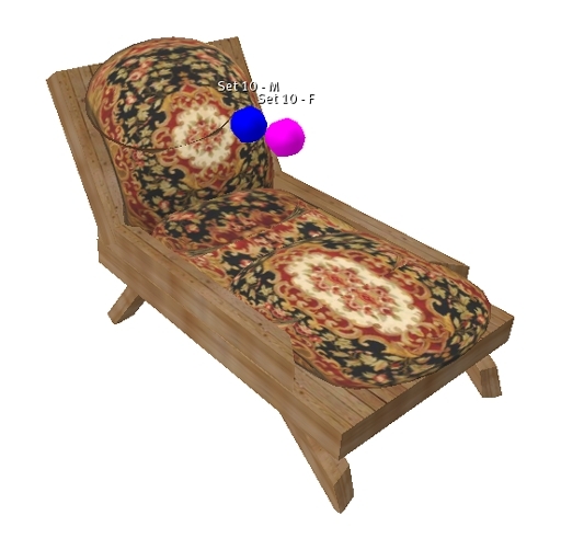 Light Wood and Tapestry Lounge Chair