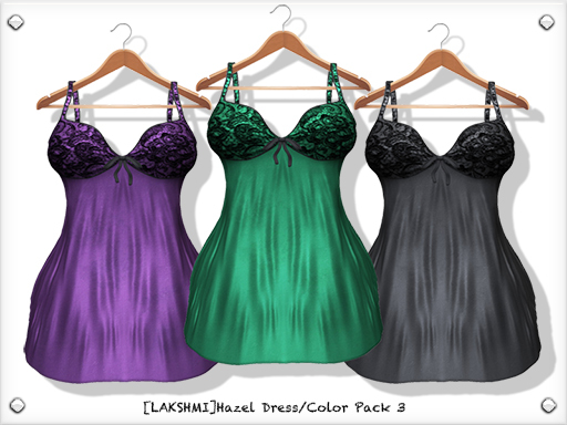 [LAKSHMI]Hazel Dress/Color Pack 3